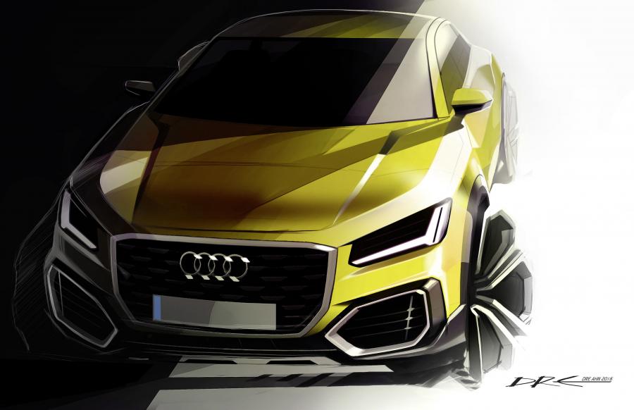 Эскиз Audi Q2 TDI Quattro Design 2016 года  (WW) (фото 58 из 63)